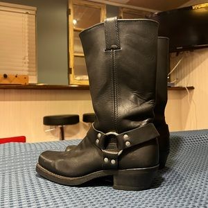 FRYE tall motorcycle boots
